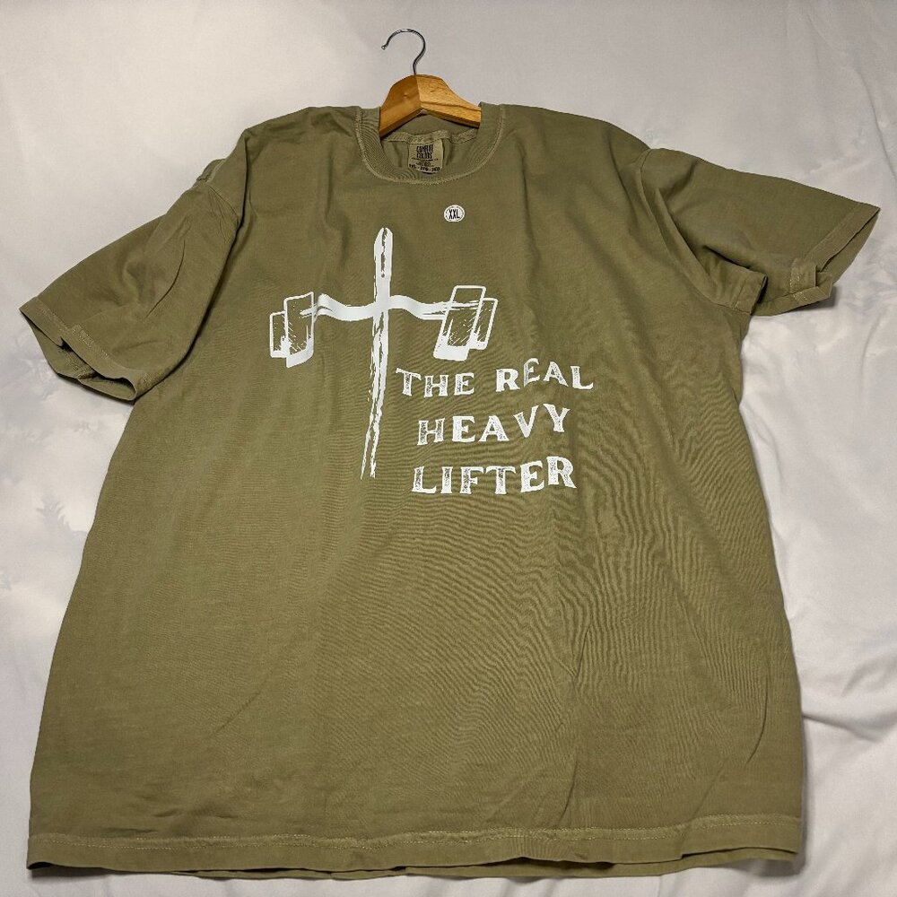 T-SHIRT COMFORT COLORS-KHAKI COLOR